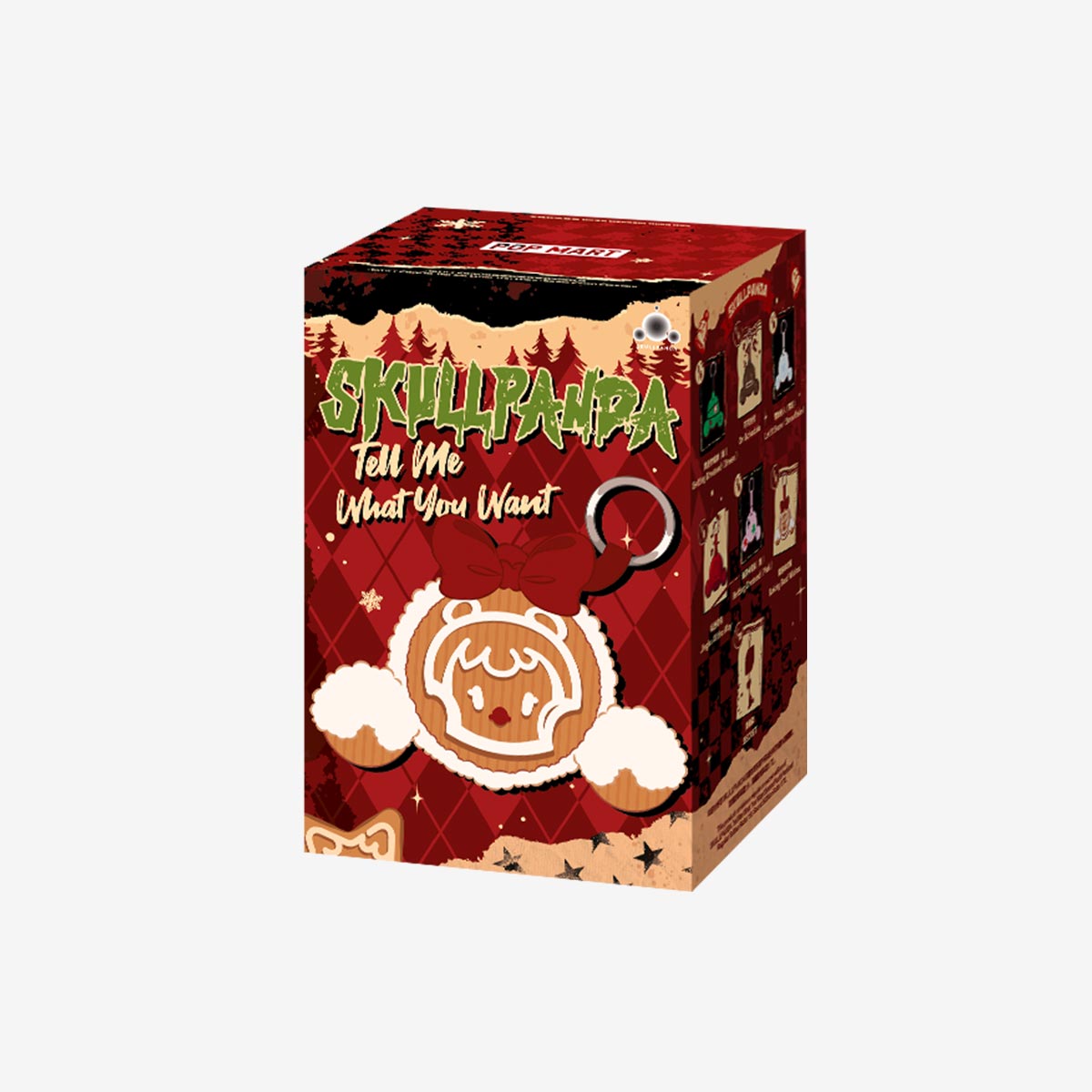 POP MART SKULLPANDA Tell Me What You Want Series Plush Pendant [1 Blind Box] - Fugitive Toys