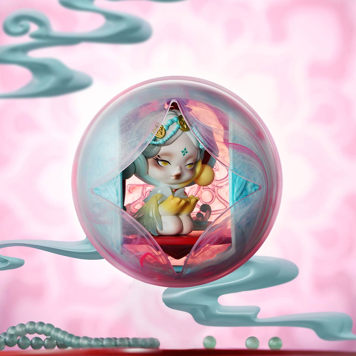 POP MART SKULLPANDA The Mirage Series Figures [1 Blind Box] - Fugitive Toys