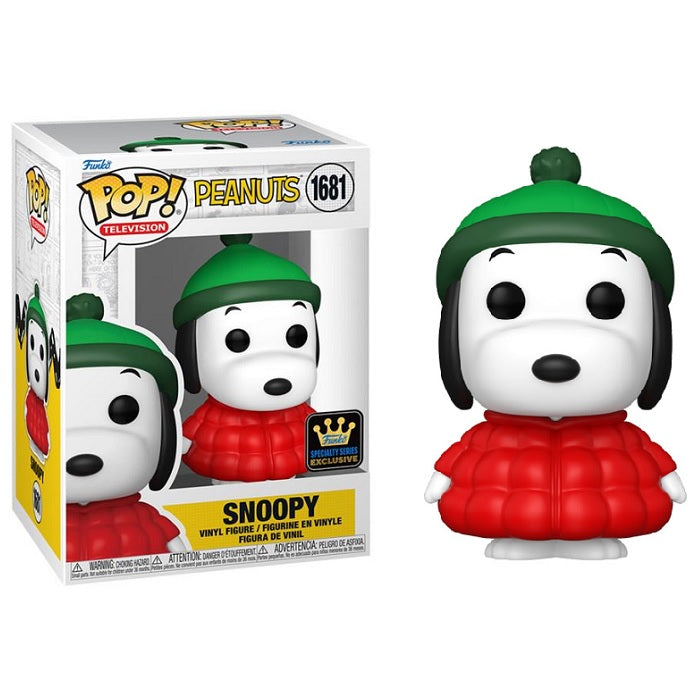 Peanuts Pop! Vinyl Figure Snoopy in Red Jacket [Specialty Series] [1681] - Fugitive Toys
