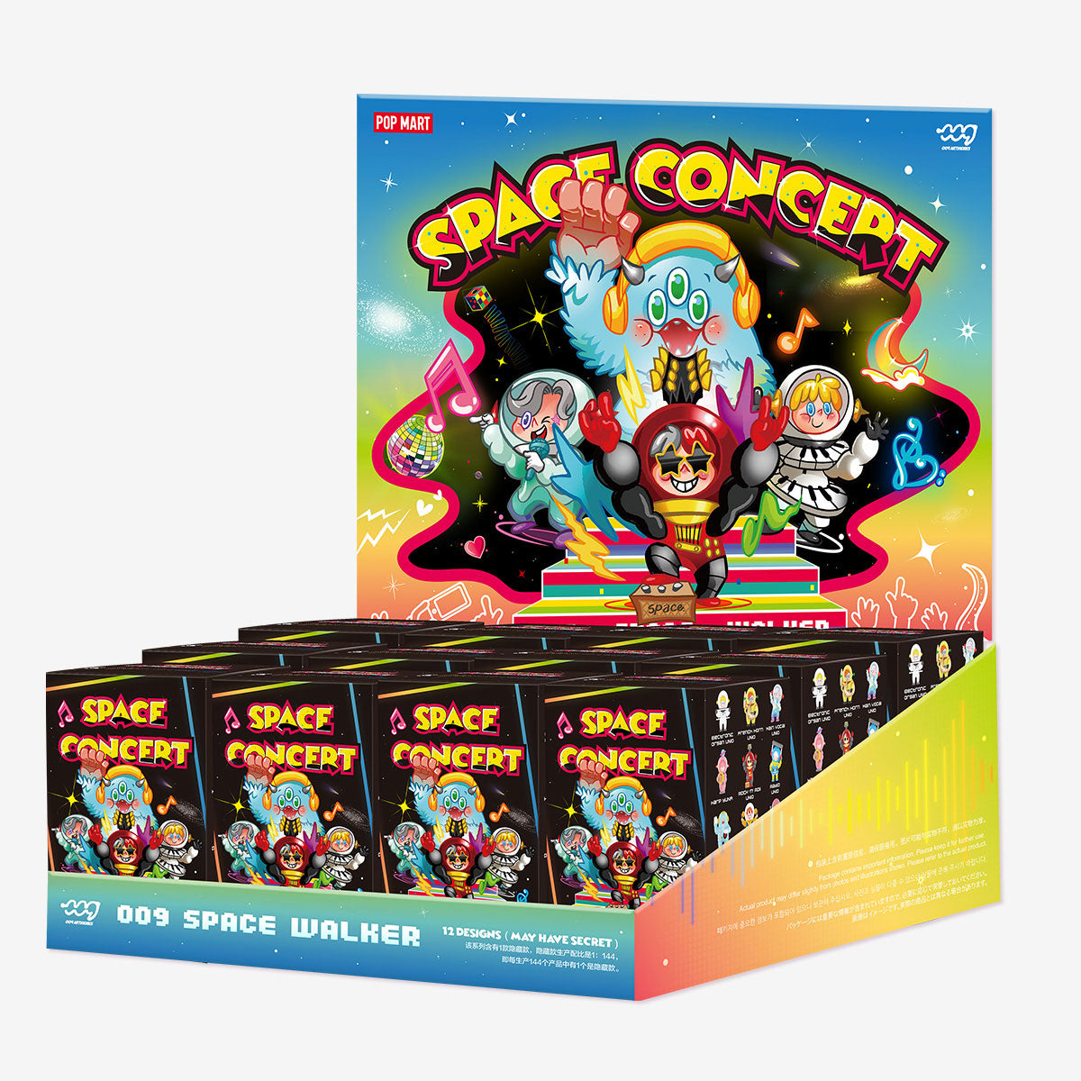 POP MART 009 Space Walker Space Concert Series [1 Blind Box] - Fugitive Toys