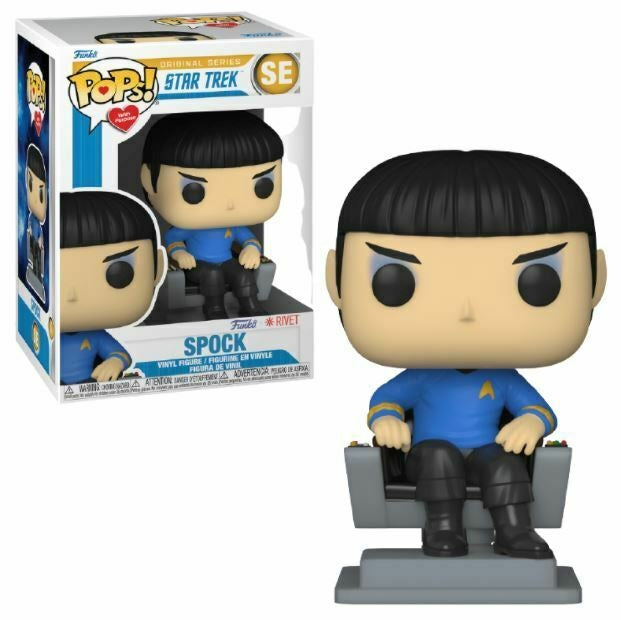 Star Trek Pop! Vinyl Figure Spock in Chair [SE] - Fugitive Toys