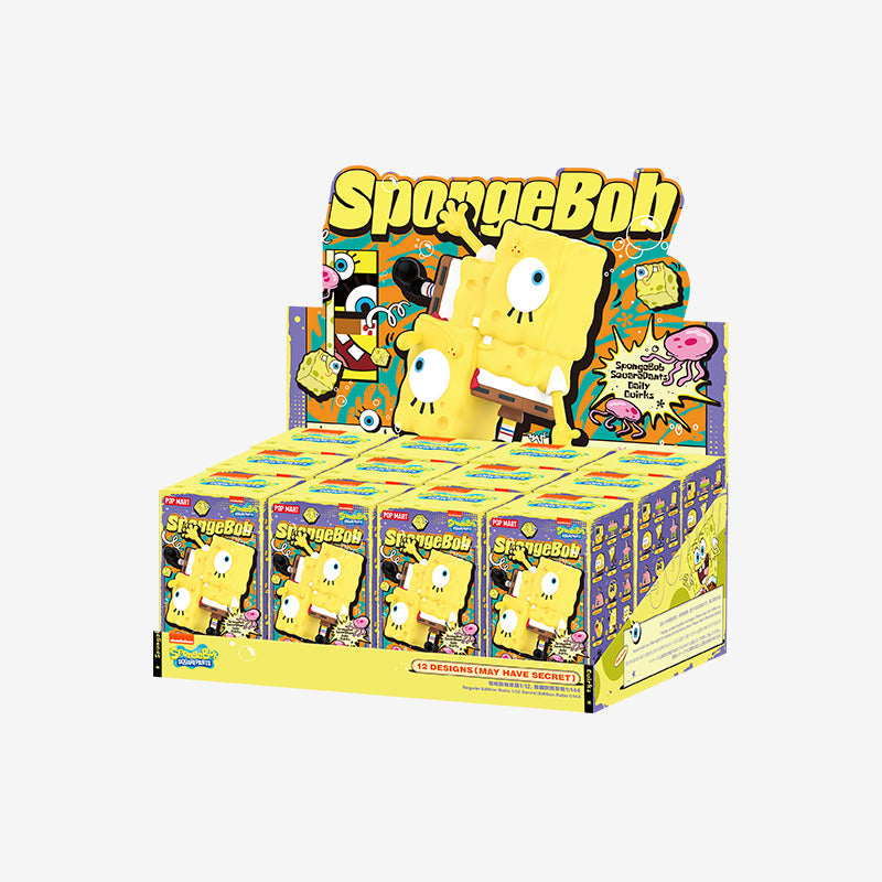 POP MART SpongeBob SquarePants Daily Quirks Series Figures [1 Blind Box] - Fugitive Toys