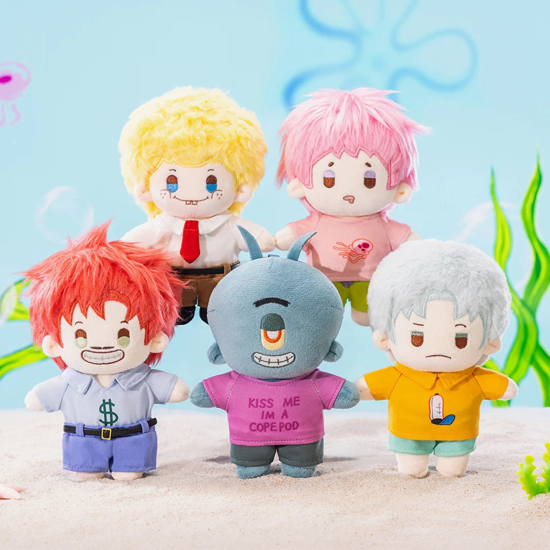 POP MART Spongebob Squarepants Cotton Doll Pendant [1 Sealed Case] - Fugitive Toys