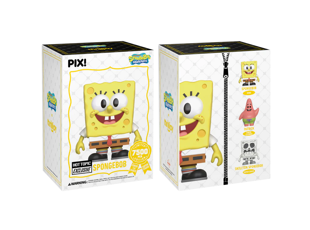 Thrilljoy PIX! Spongebob Squarepants [Hot Topic Exclusive] [LE7500] - Fugitive Toys