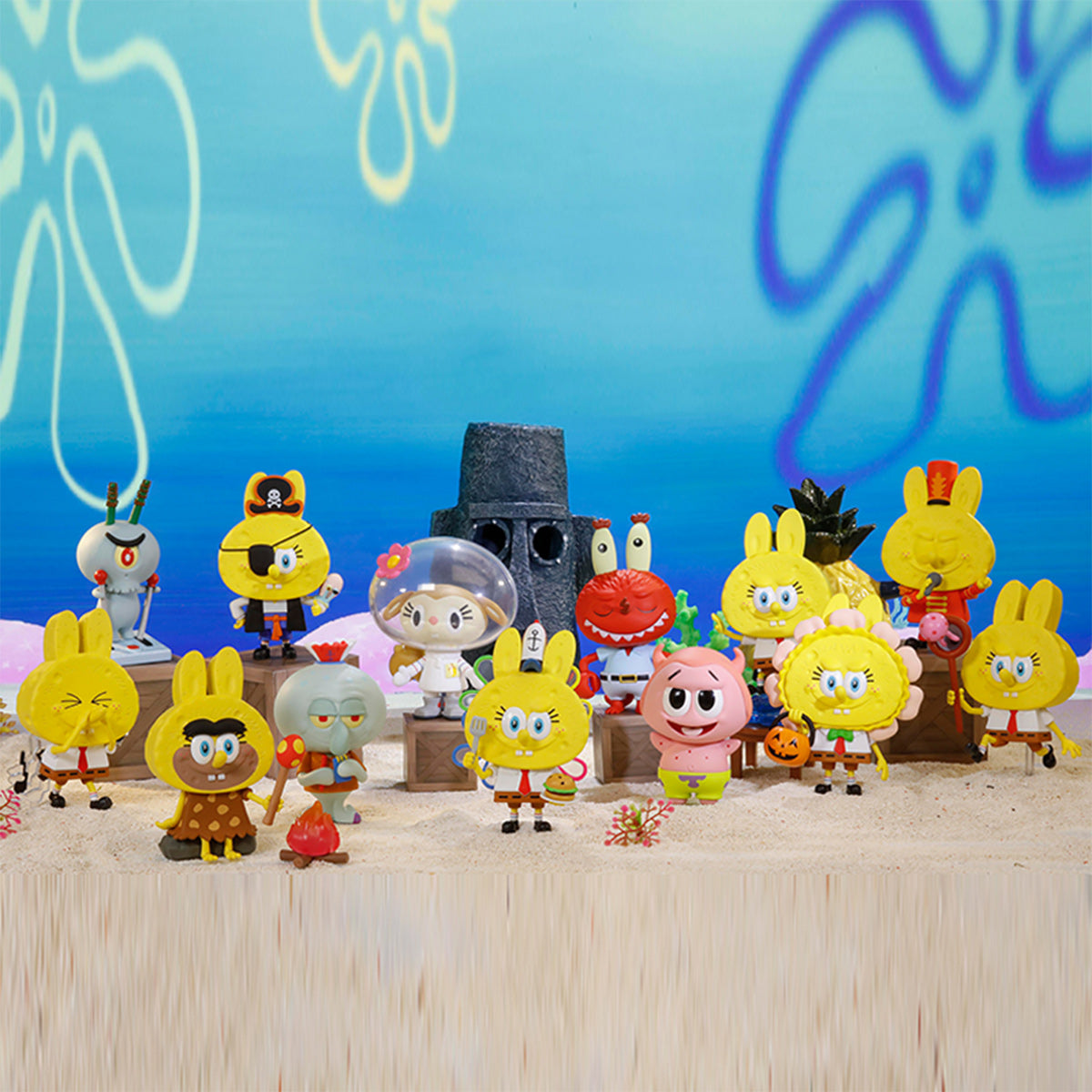 POP MART THE MONSTERS x SpongeBob Series [1 Blind Box] - Fugitive Toys
