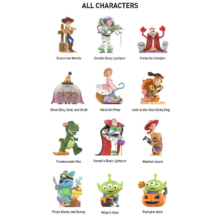 POP MART Disney/Pixar Spooky Night Series Figures [1 Blind Box] - Fugitive Toys