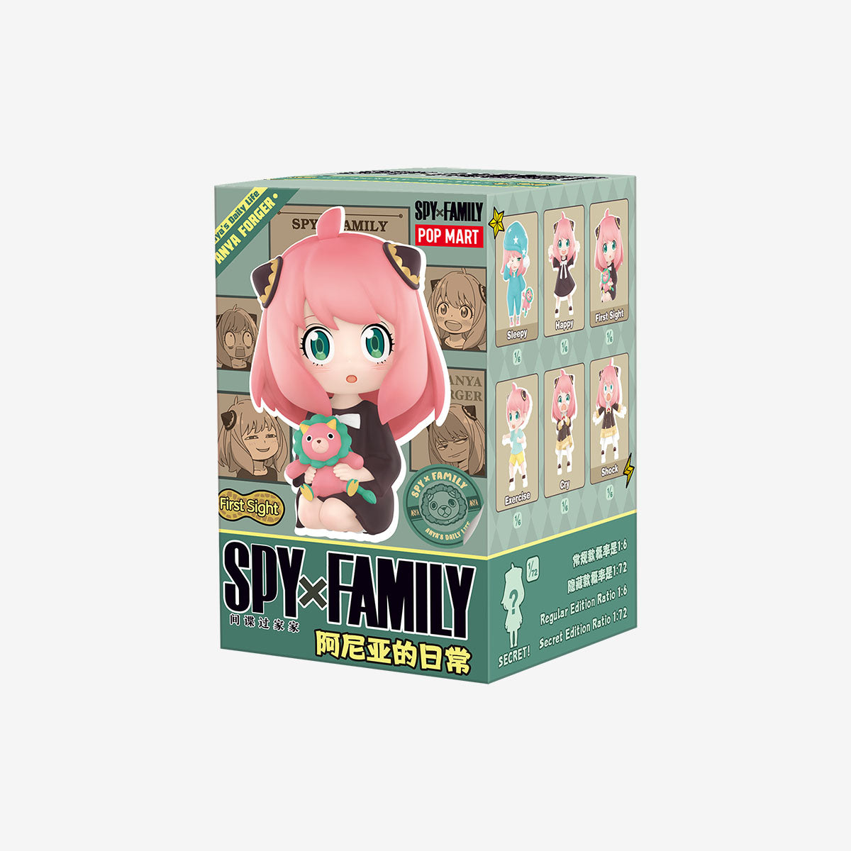 POP MART Spy × Family Anya's Daily Life Series Figures [1 Blind Box] - Fugitive Toys