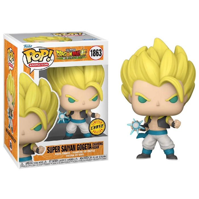 Dragon Ball Z: Broly The Movie Pop! Vinyl Figure Super Saiyan Gogeta [Charting Kidan] [Chase] [1863] - Fugitive Toys