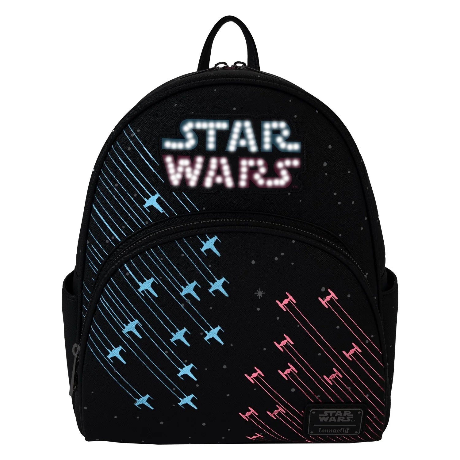 Loungefly x Star Wars Rebels vs Empire Galactic Light Up Glow Mini Backpack - Fugitive Toys