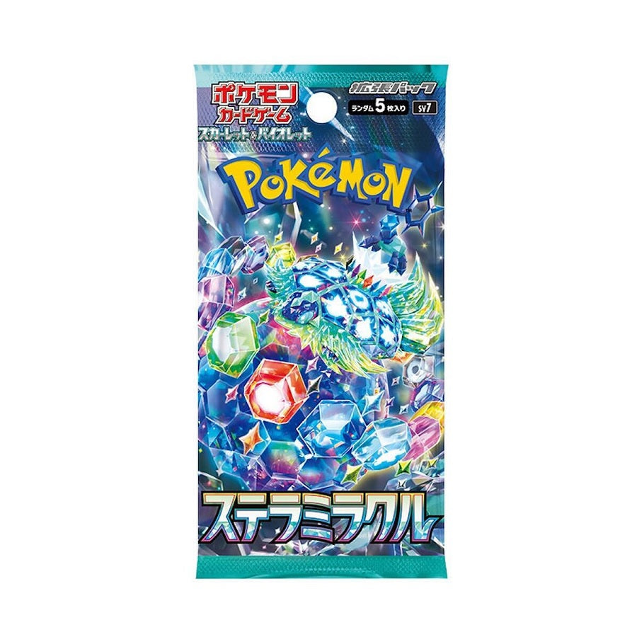 Pokemon TCG Scarlet & Violet Stellar Miracle SV7 (Japanese) Booster Pack - Fugitive Toys