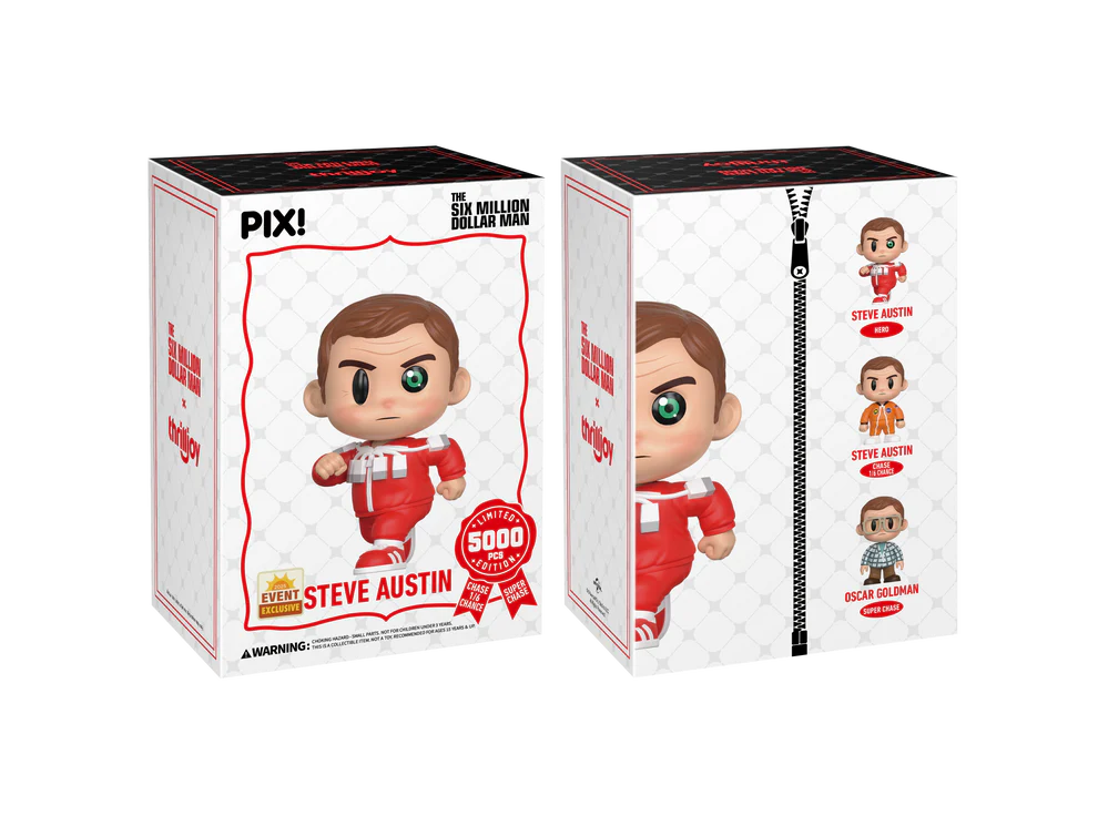 Thrilljoy PIX! Steve Austin [The Six Million Dollar Man] [2025 Event Exclusive] [LE5000] - Fugitive Toys