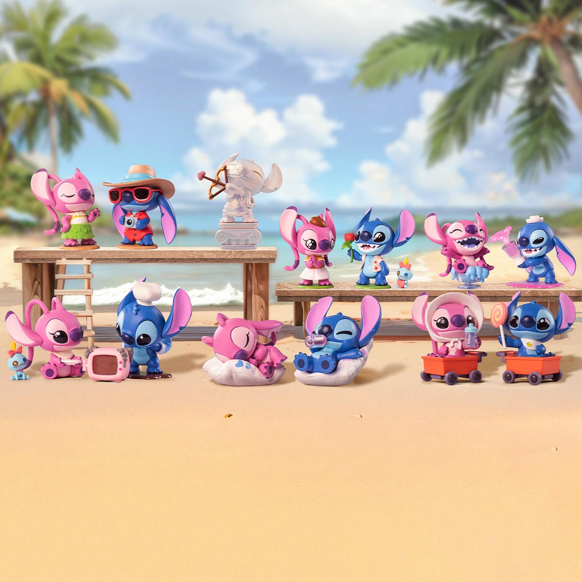 POP MART Disney Stitch on a Date Series Figures [1 Blind Box] - Fugitive Toys