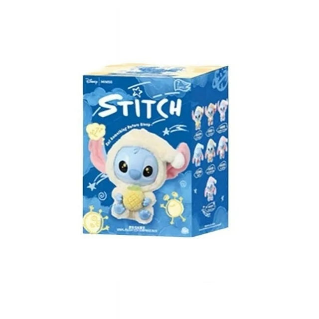 Disney | Miniso STITCH Eat Something Before Sleep Vinyl Plush Toy [1 Sealed Case] - Fugitive Toys