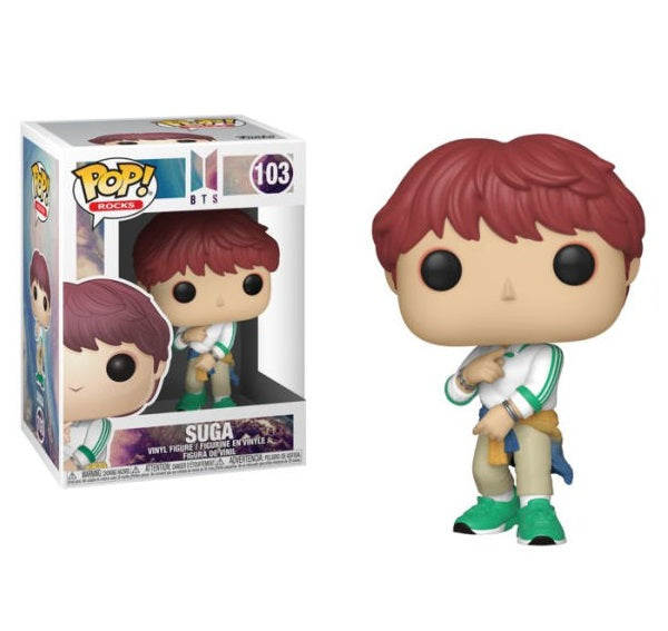Rocks Pop! Vinyl Figure Suga [BTS] [103] - Fugitive Toys