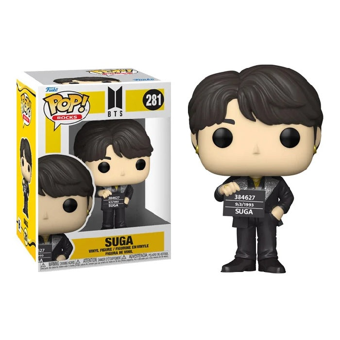 Rocks Pop! Vinyl Figure Suga [BTS Butter] [281] - Fugitive Toys