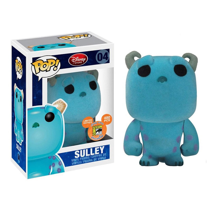 Disney Series 1 Pop! Vinyl Figure Flocked Sulley [Monsters Inc.] [SDCC] [04] - Fugitive Toys