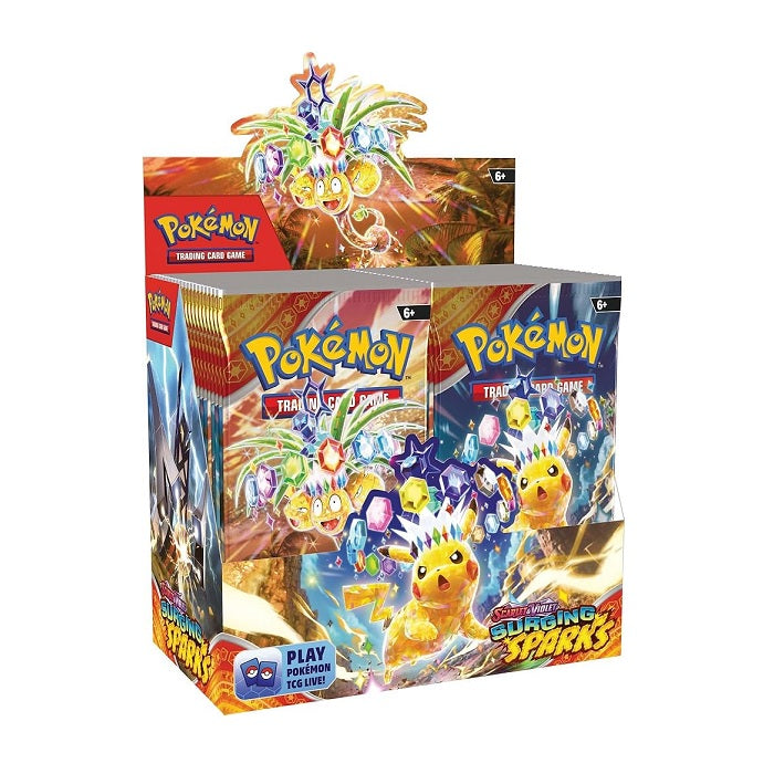 Pokemon Trading Card Game Scarlet & Violet Surging Sparks Booster Box - Fugitive Toys