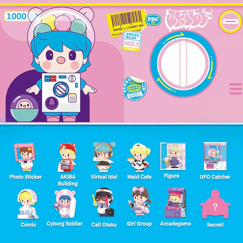 POP MART Sweet Bean Akihabara Series [1 Blind Box] - Fugitive Toys