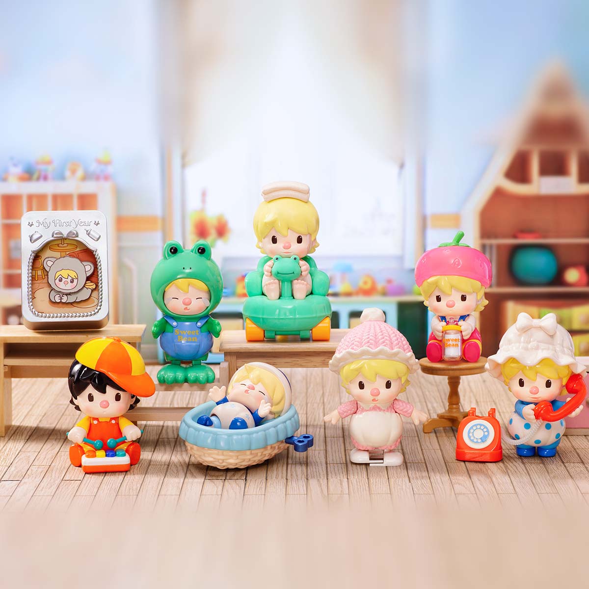 POP MART Sweet Bean Growth Illustration Series Figures [1 Blind Box] - Fugitive Toys