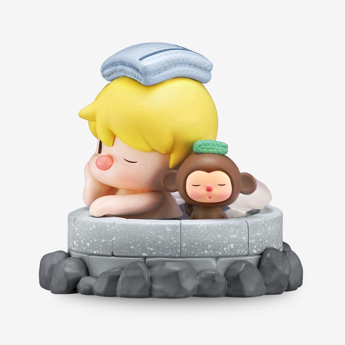 POP MART Sweet Bean Hot Spring Travel Figure - Fugitive Toys