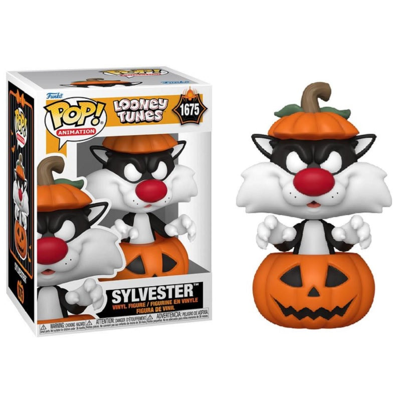 Looney Tunes Pop! Vinyl Figure Sylvester in Pumpkin Costume [1675] - Fugitive Toys