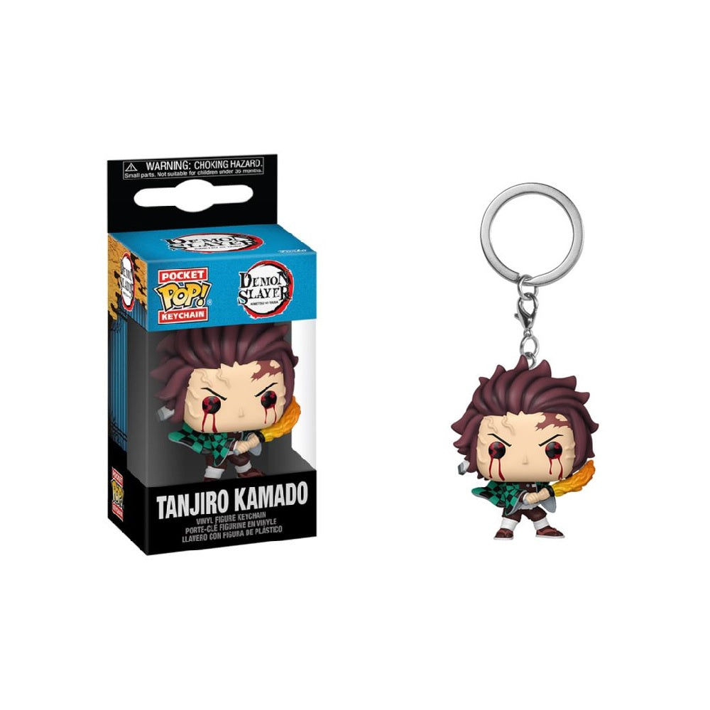 Demon Slayer Pocket Pop! Keychain Tanjiro Kamado [Sun Breathing] - Fugitive Toys