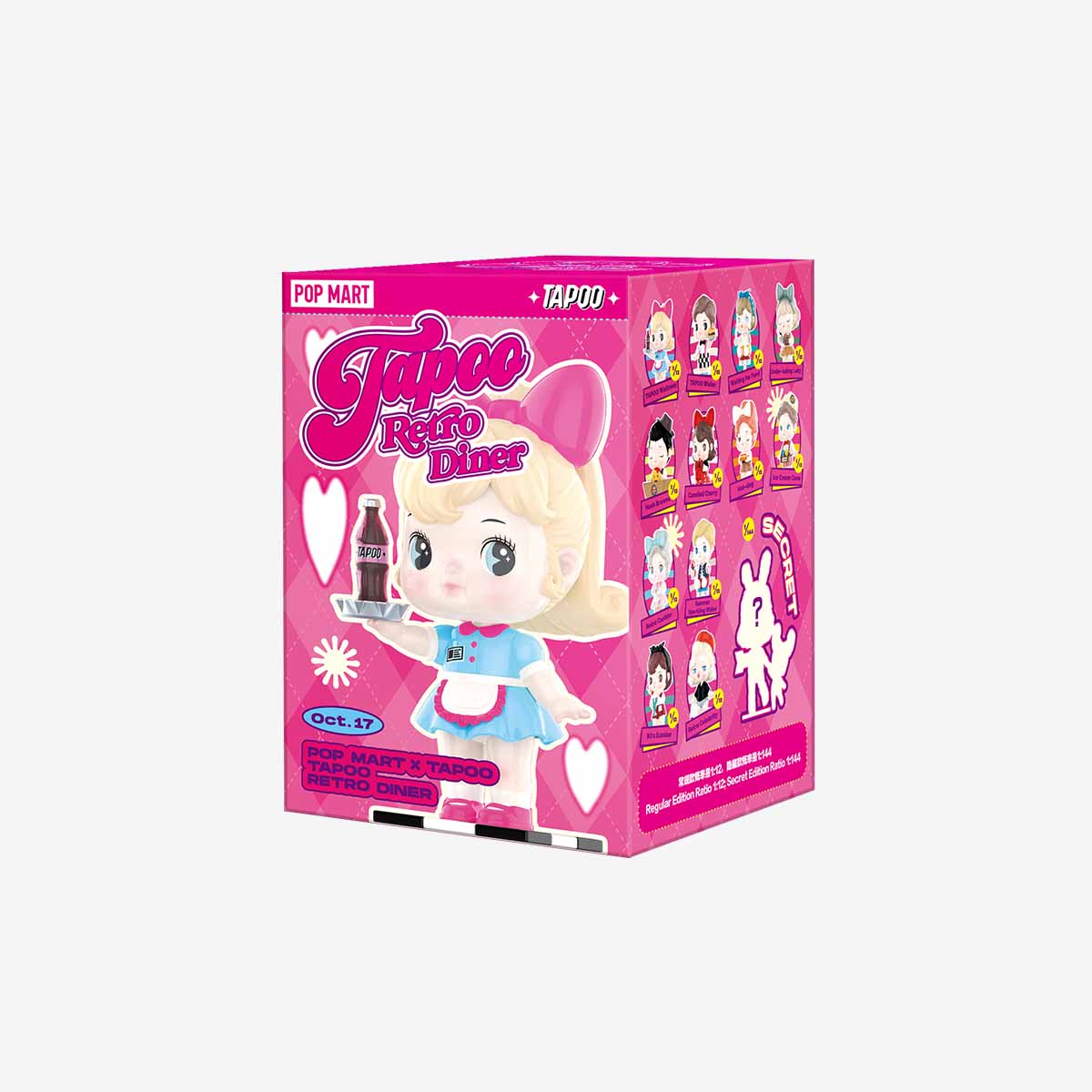 POP MART TAPOO Retro Diner Series [1 Blind Box] - Fugitive Toys