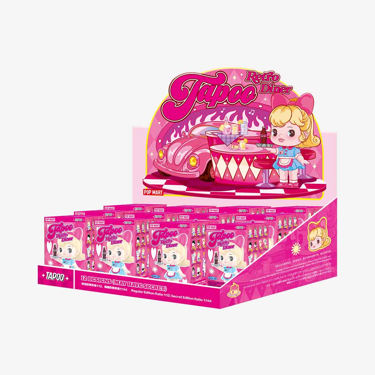 POP MART TAPOO Retro Diner Series [1 Blind Box] - Fugitive Toys
