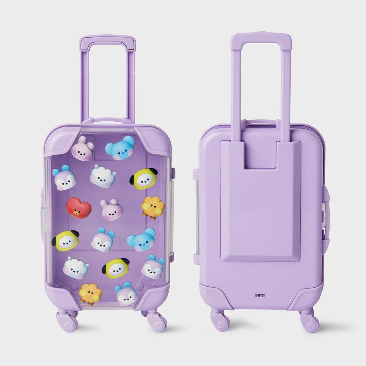 BT21 Mini BIG & TINY Edition Luggage Plush Doll - Tata - Fugitive Toys