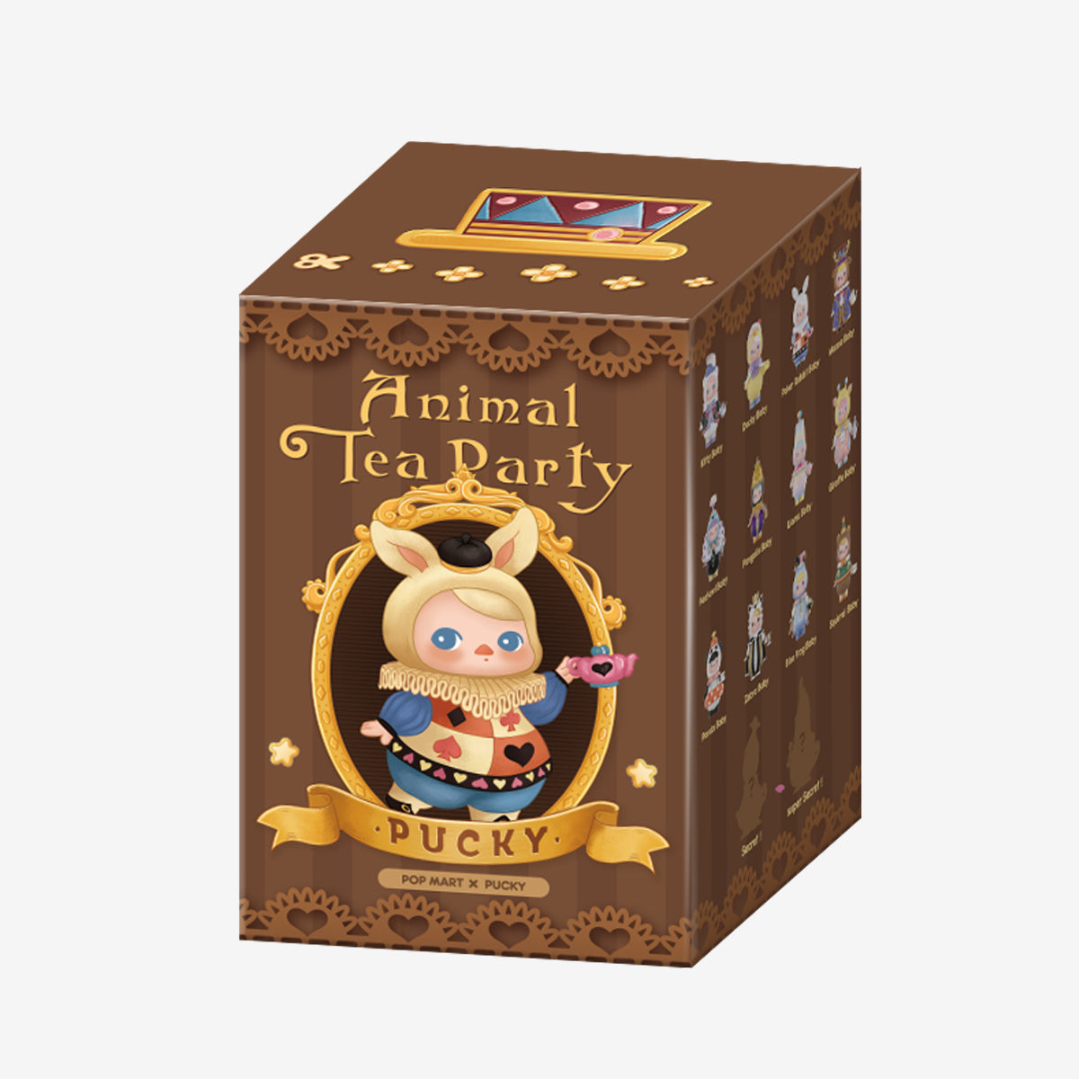 POP MART PUCKY Elf Animal Tea Party Series [1 Blind Box] - Fugitive Toys