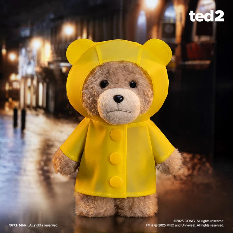 POP MART ted 2 Teddy Bear Action Plush Pendant [1 Blind Box] - Fugitive Toys