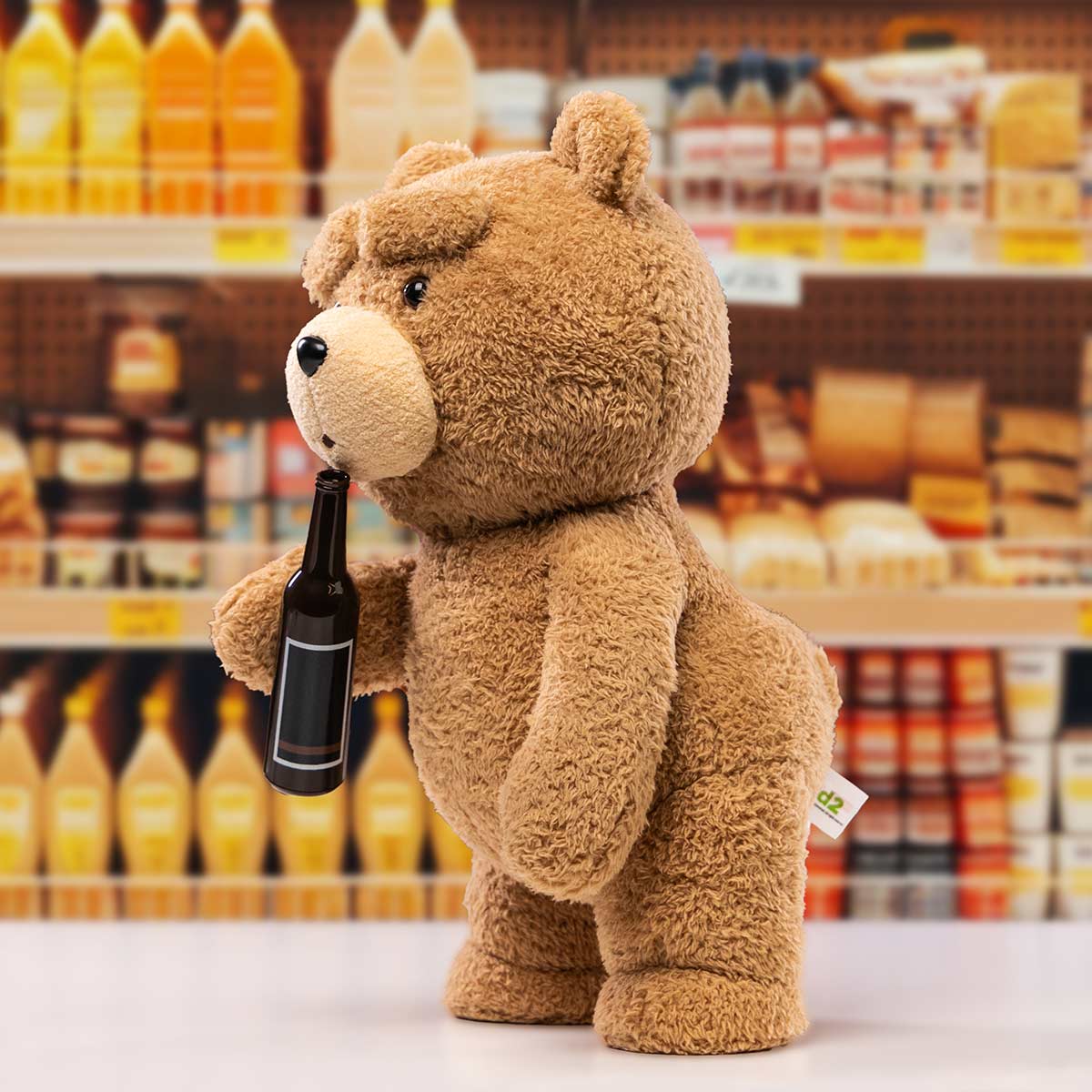 POP MART Ted2-ted Action Plush Figure - Fugitive Toys