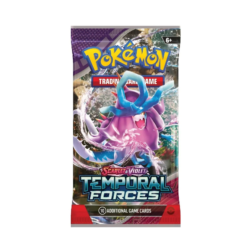 Pokemon Trading Card Game Scarlet & Violet Temporal Forces Booster Pack - Fugitive Toys
