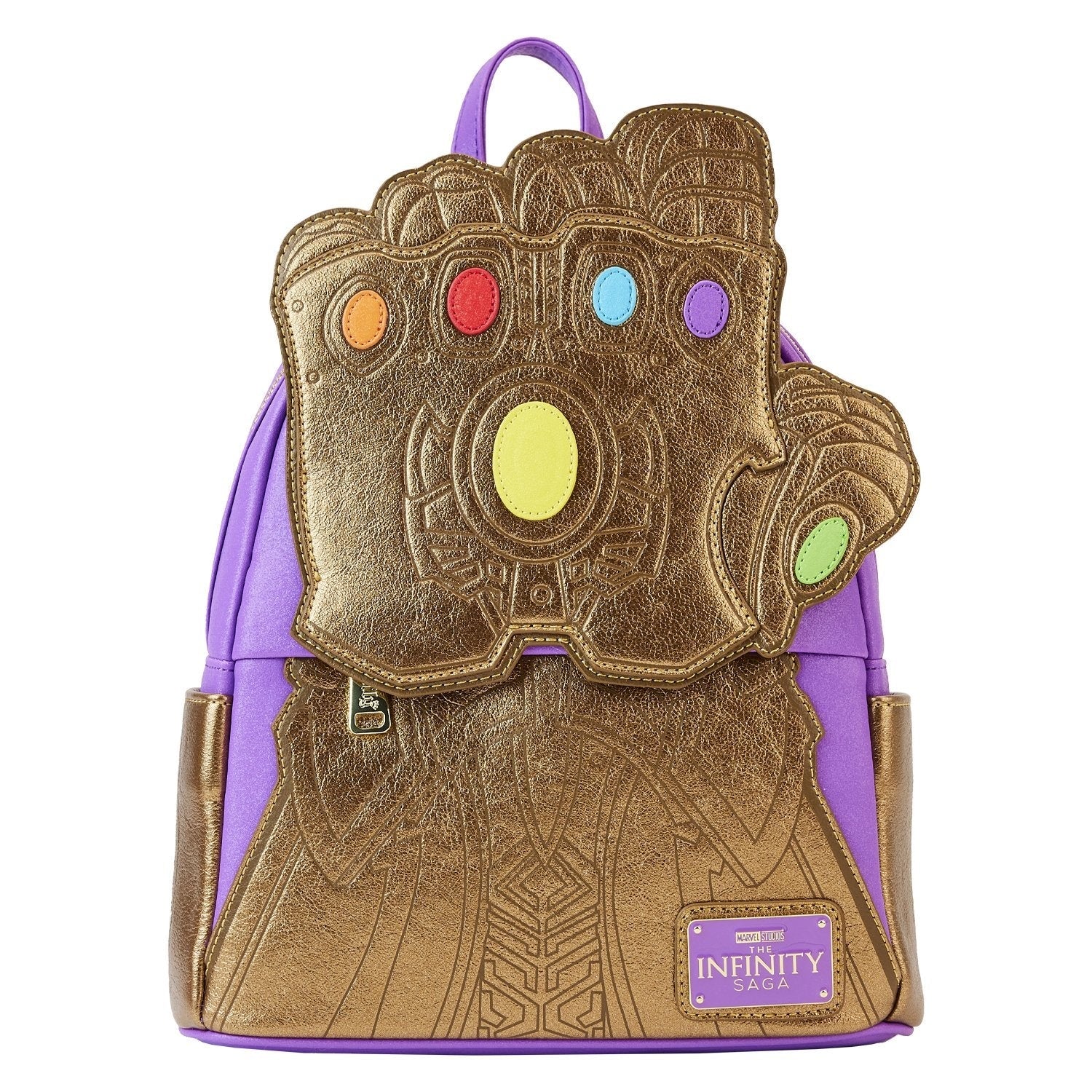 Loungefly x Marvel Shine Thanos Gauntlet Mini Backpack - Fugitive Toys
