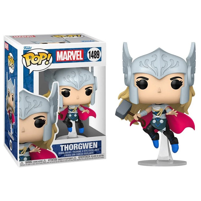 Marvel Spider-Gwen: Gwen-Verse Pop! Vinyl Figure Thorgwen [1489] - Fugitive Toys