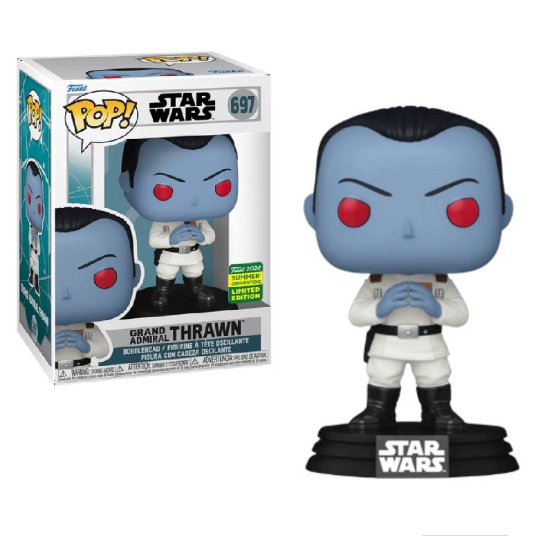 Star Wars: Ahsoka Pop! Vinyl Figure Grand Admiral Thrawn [Steepling] [Summer Convention 2024] [697] - Fugitive Toys