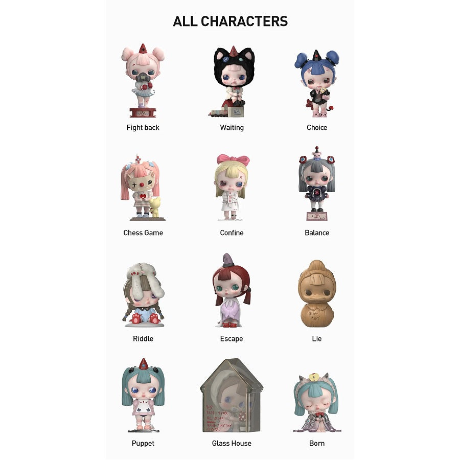 POP MART TINYTINY-PROLOGUE SERIES FIGURES [1 Sealed Case] - Fugitive Toys