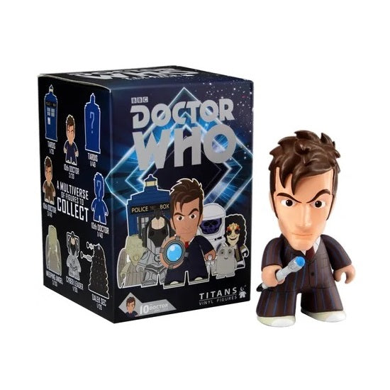 Titans Doctor Who Vinyl Figures Series 2 [The 10th Doctor Series] [1 Blind Box] - Fugitive Toys