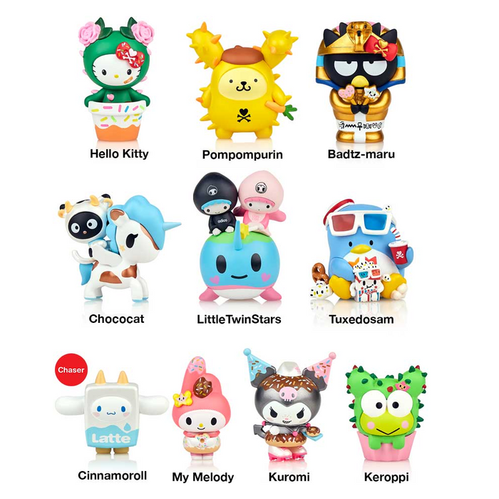 Tokidoki X Hello Kitty and Friends Series 2: (1 Blind Box) - Fugitive Toys