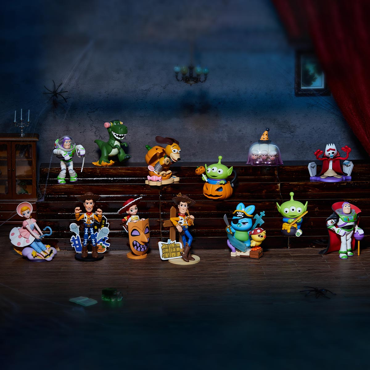 POP MART Disney/Pixar Spooky Night Series Figures [1 Blind Box] - Fugitive Toys