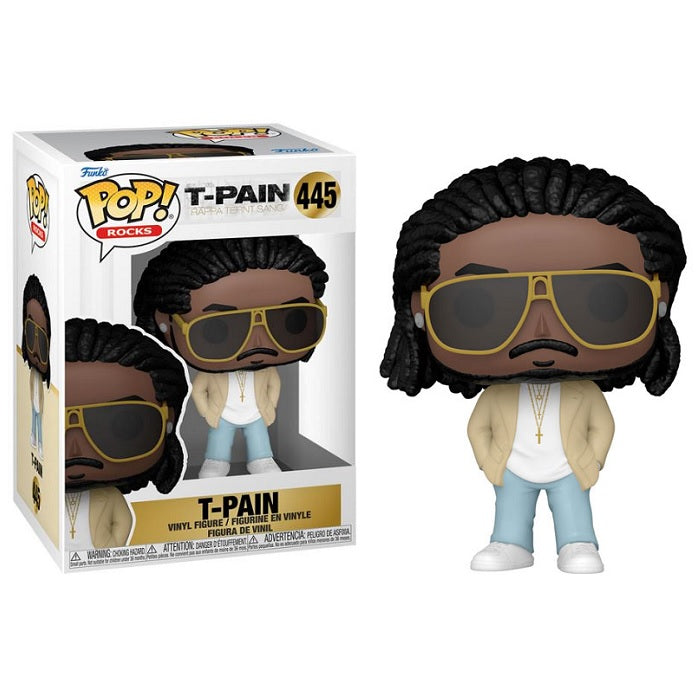 Rocks Pop! Vinyl Figure T-Pain [Rappa Ternt Sanga] [445] - Fugitive Toys