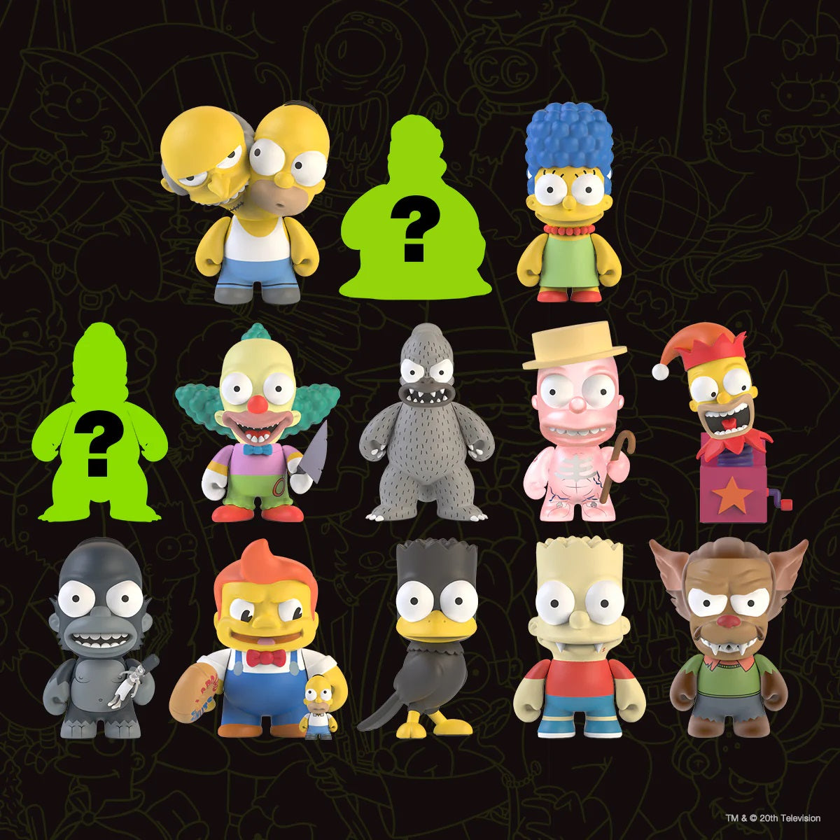 Kidrobot The Simpsons Treehouse of Horror Mini Figure Series 2 [1 Blind Box] - Fugitive Toys