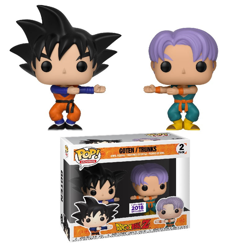 Dragon Ball Z Pop! Vinyl Figure Goten/Trunks [Funimation Exclsuive] [2-Pack] - Fugitive Toys