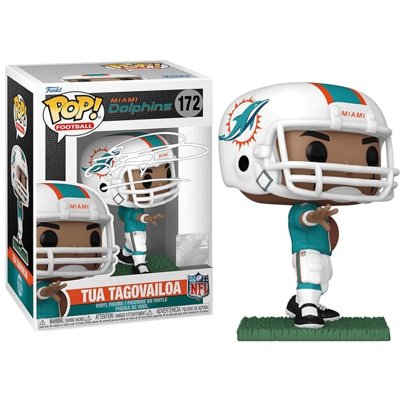 NFL Pop! Vinyl Figure Tua Tagovailoa Home Uniform [Miami Dolphins] [172] - Fugitive Toys