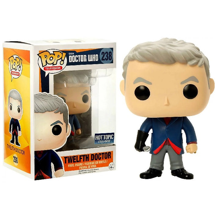 Doctor Who Pop! Vinyl Figure Twelfth Doctor with Spoon [Exclusive] [238] - Fugitive Toys