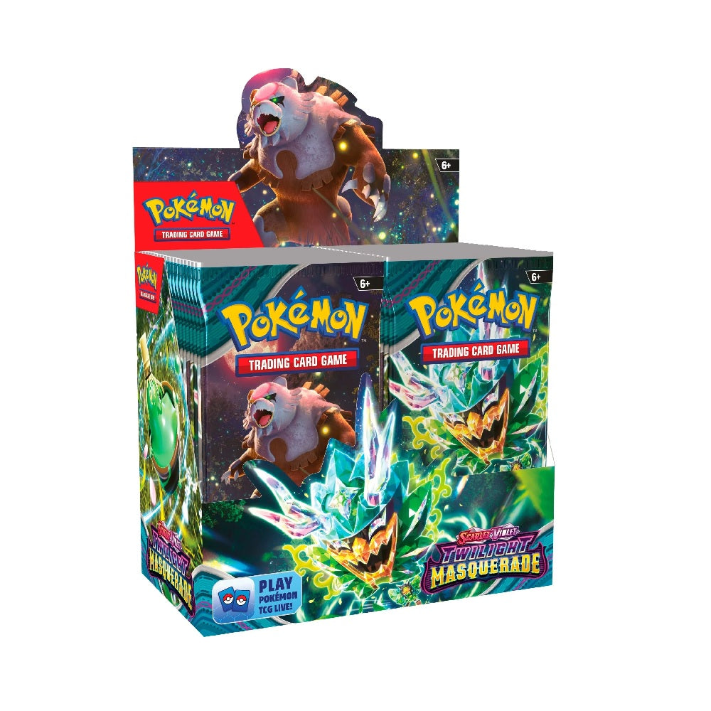 Pokemon Trading Card Game Scarlet & Violet Twilight Masquerade Booster Box - Fugitive Toys