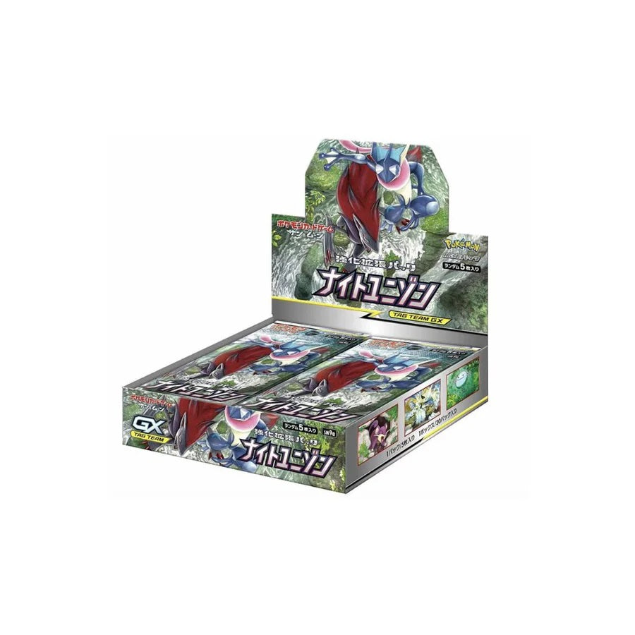 Pokemon TCG Sun & Moon Night Unison SM9A (Japanese) Booster Box Pokemon TCG Sun & Moon Night Unison SM9A (Japanese) Booster Box