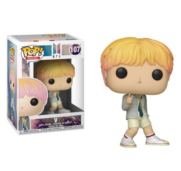 Rocks Pop! Vinyl Figure V [BTS] [107] - Fugitive Toys