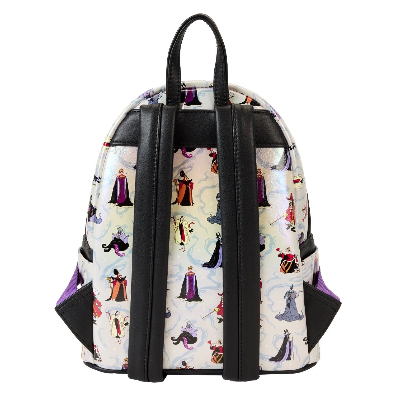 Loungefly x Disney Villains Iridescent All-Over Print Mini Backpack - Fugitive Toys