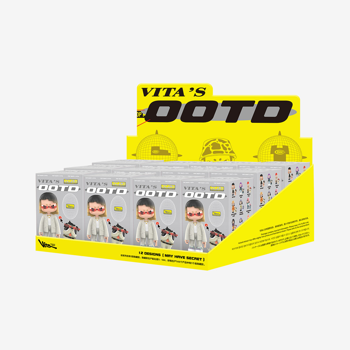 POP MART VITA Daily Wear Collection Series [1 Blind Box] - Fugitive Toys